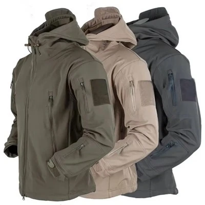 Giacca sportiva in pelle di squalo da uomo